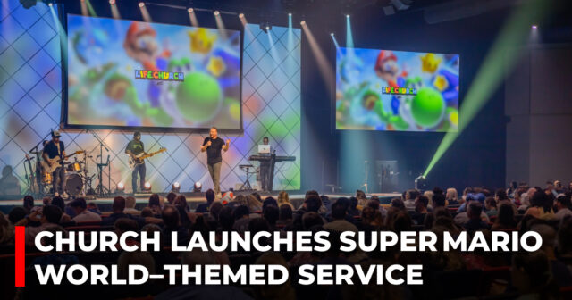 Church launches Super Mario World–themed service